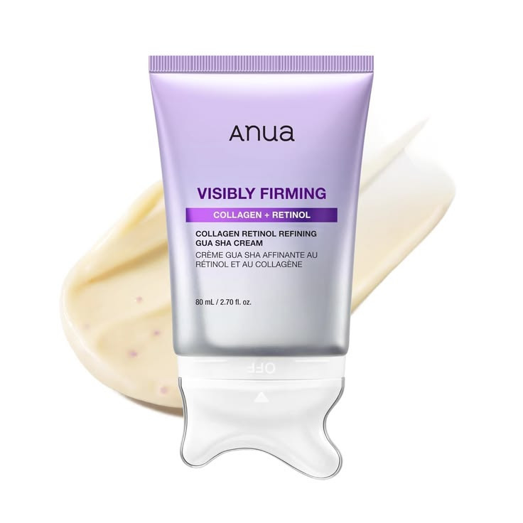 گواشا کرم رتینول جوانساز و فرم دهنده ی صورت و گردن آنوا